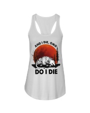 Gift For Raccoon Lover Sun And I Die Omg Do I Die Ladies Flowy Tank tile