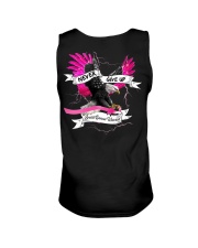 Breast Cancer Awareness Eagle Never Give Up Unisex Tank tile