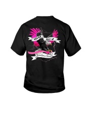 Breast Cancer Awareness Eagle Never Give Up Youth T-Shirt tile