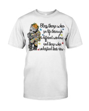 Autism Awareness Bless Those Who See Life Through Premium Fit Mens Tee tile