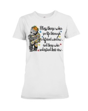 Autism Awareness Bless Those Who See Life Through Premium Fit Ladies Tee tile