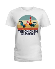 Gardening Gift The Chicken Whisperer Ladies T-Shirt tile