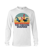 Gardening Gift The Chicken Whisperer Long Sleeve Tee tile