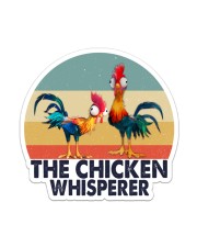 Gardening Gift The Chicken Whisperer Sticker tile