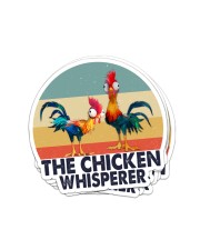 Gardening Gift The Chicken Whisperer Sticker - 6 pack (Vertical) front