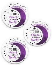 I Love Someone With Epilepsy Ornament Circle ornament - 3 pieces (porcelain) front