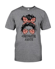 Firefighter Gift Firefighter Auntie Classic T-Shirt front