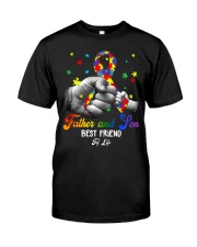Autism Awareness Father And Son Best Friend For Life Classic T-Shirt front