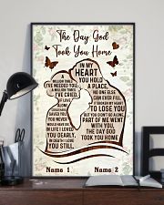 Memorial Gift The Day God Took You Home Husband And Wife 11x17 Poster lifestyle-poster-2
