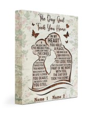 Memorial Gift The Day God Took You Home Husband And Wife Gallery Wrapped Canvas Prints tile