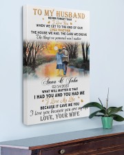 Family Gift To My Husband Never Forget That I Love You 20x30 Gallery Wrapped Canvas Prints aos-canvas-pgw-20x30-lifestyle-front-01
