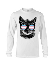 LGBT Pride Gift Transgender Black Cat Long Sleeve Tee tile