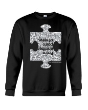 Autism Awareness From Another Point Of View Crewneck Sweatshirt tile
