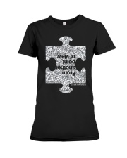 Autism Awareness From Another Point Of View Premium Fit Ladies Tee tile