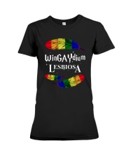 LGBT Pride Gift WinGaydium Lesbiosa Premium Fit Ladies Tee tile