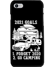 Camping Lover 2021 Goals Forget 2020 Go Camping Phone Case tile