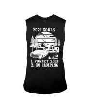 Camping Lover 2021 Goals Forget 2020 Go Camping Sleeveless Tee tile