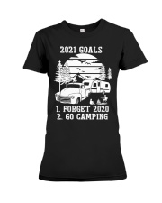 Camping Lover 2021 Goals Forget 2020 Go Camping Premium Fit Ladies Tee tile