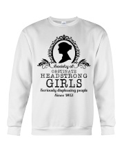 Society Of Obstinate Headstrong Girls Crewneck Sweatshirt tile
