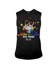 Autism Awareness Mother And Son Best Friend For Life Sleeveless Tee tile