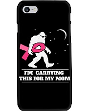 Breast Cancer Awareness I'm Carrying This For My Mom Phone Case tile