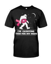 Breast Cancer Awareness I'm Carrying This For My Mom Premium Fit Mens Tee tile