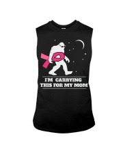 Breast Cancer Awareness I'm Carrying This For My Mom Sleeveless Tee tile