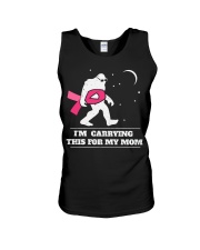 Breast Cancer Awareness I'm Carrying This For My Mom Unisex Tank tile