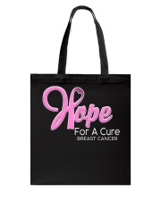 Breast Cancer Awareness Hope For A Cure Tote Bag tile