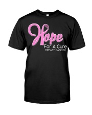 Breast Cancer Awareness Hope For A Cure Premium Fit Mens Tee tile
