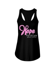 Breast Cancer Awareness Hope For A Cure Ladies Flowy Tank tile