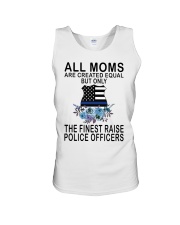 All Moms Are Created Equal The Finest Raise Police Officers USA Flag Unisex Tank tile