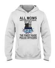 All Moms Are Created Equal The Finest Raise Police Officers USA Flag Hooded Sweatshirt tile