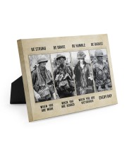 Vietnam Veteran Be Strong Be Brave Be Humble 10x8 Easel-Back Gallery Wrapped Canvas thumbnail