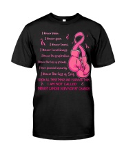 I Am Not Called Breast Cancer Survivor By Chance Premium Fit Mens Tee tile