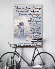 Memorial Gift Missing You Always The Day God Took You Home 11x17 Poster lifestyle-poster-7