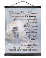 Memorial Gift Missing You Always The Day God Took You Home Hanging Canvas tile