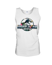 Gift For Dinorsaur Lover Dinosaurs Eat Man Woman Inherits The Earth Unisex Tank tile