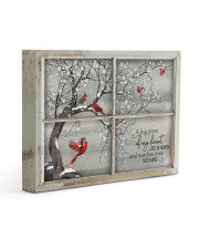 Memorial Gift Cardinal A Big Piece Of My Heart Lives In Heaven Gallery Wrapped Canvas Prints tile