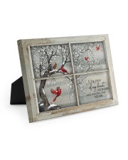 Memorial Gift Cardinal A Big Piece Of My Heart Lives In Heaven Easel-Back Gallery Wrapped Canvas tile