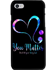 Suicide Prevention Awareness You Matter Don't Let Your Story End Phone Case tile