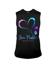Suicide Prevention Awareness You Matter Don't Let Your Story End Sleeveless Tee tile