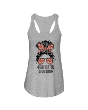 Firefighter Gift Firefighter Girlfriend Ladies Flowy Tank tile