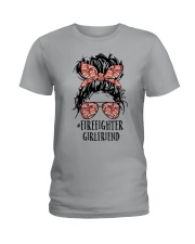 Firefighter Gift Firefighter Girlfriend Ladies T-Shirt tile