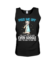 Dog Lover Piss Me Off I Will Slap You Even Google Labrador Unisex Tank tile