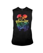 LGBT Pride Gift LGBT Skeleton Sleeveless Tee tile