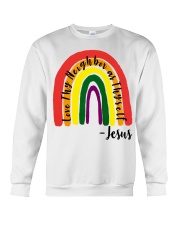 LGBT Pride Gift Love Thy Neightbor as Thyself Crewneck Sweatshirt tile