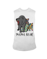 Autism Awareness Mama Bear Sleeveless Tee tile