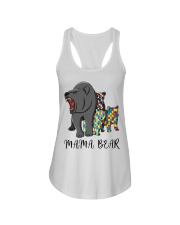 Autism Awareness Mama Bear Ladies Flowy Tank tile