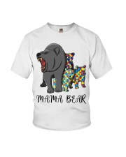 Autism Awareness Mama Bear Youth T-Shirt tile